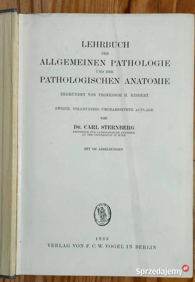 Lehrbuch der allgemeinen pathologie und der Sosnowiec