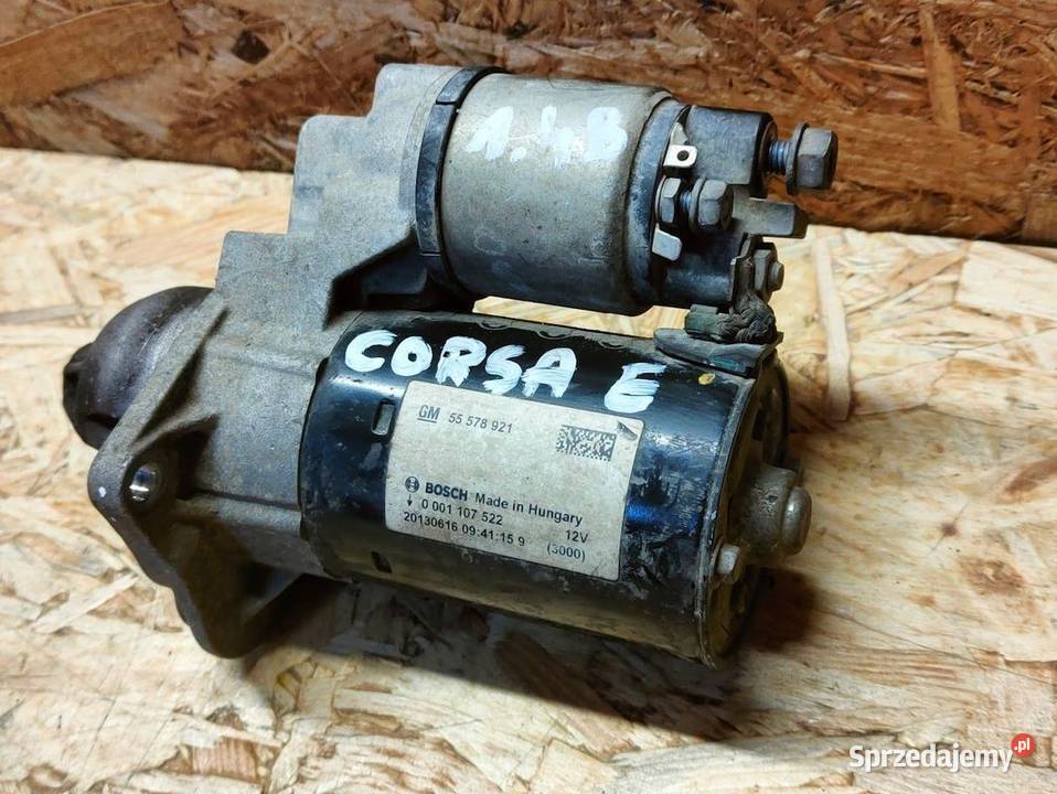Rozrusznik Opel Corsa E 14 Benzyna 55578921 Pleszew