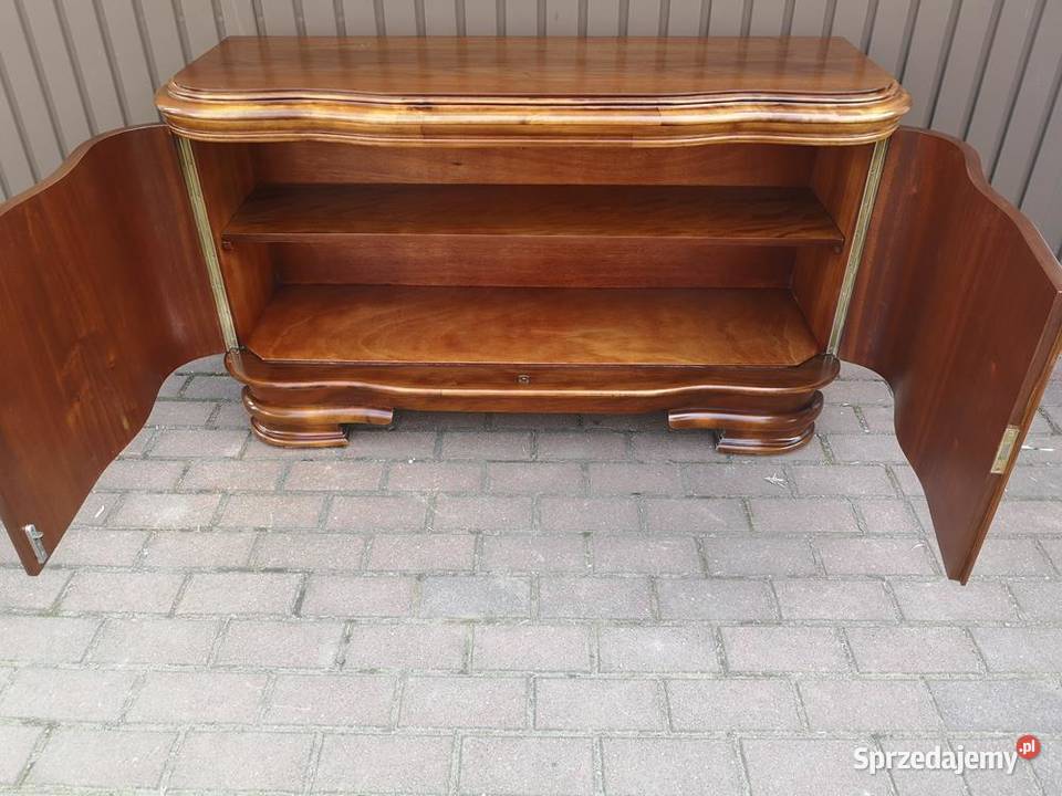 Komoda ARTDECO RTV Niska Orzech Stara Antyk wielkopolskie Swarzędz sprzedam