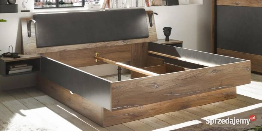 rama łóżka york 180x200 z oświetleniem