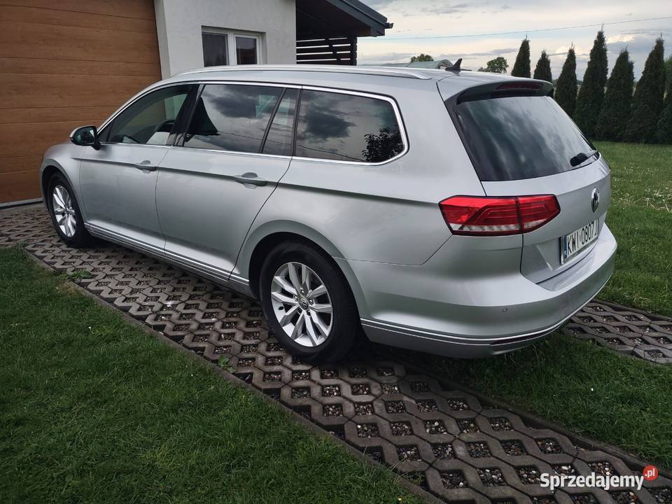 Volkswagen Passat B8 20 TDI EUR6 przyciemniane szyby Zabierzów Bocheński