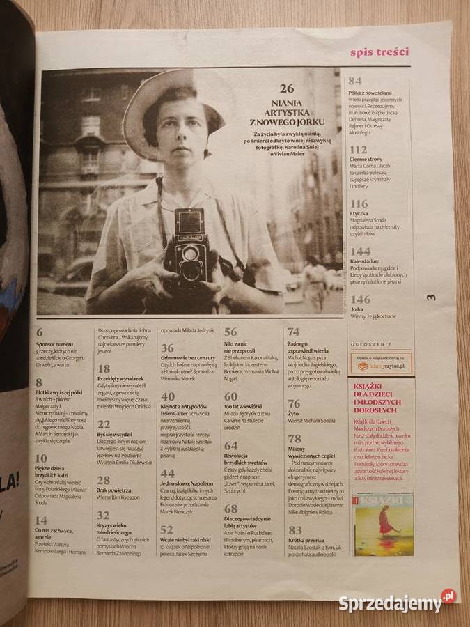 Książki Magazyn do czytania 5 62 październik miękka Kraków sprzedam