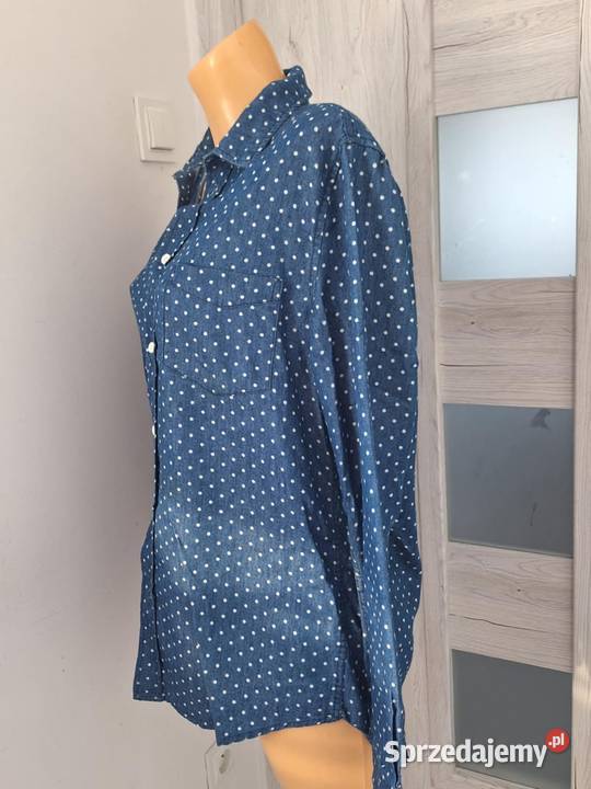 L Bluzka koszulowa kropki Bluzki i koszule Braniewo