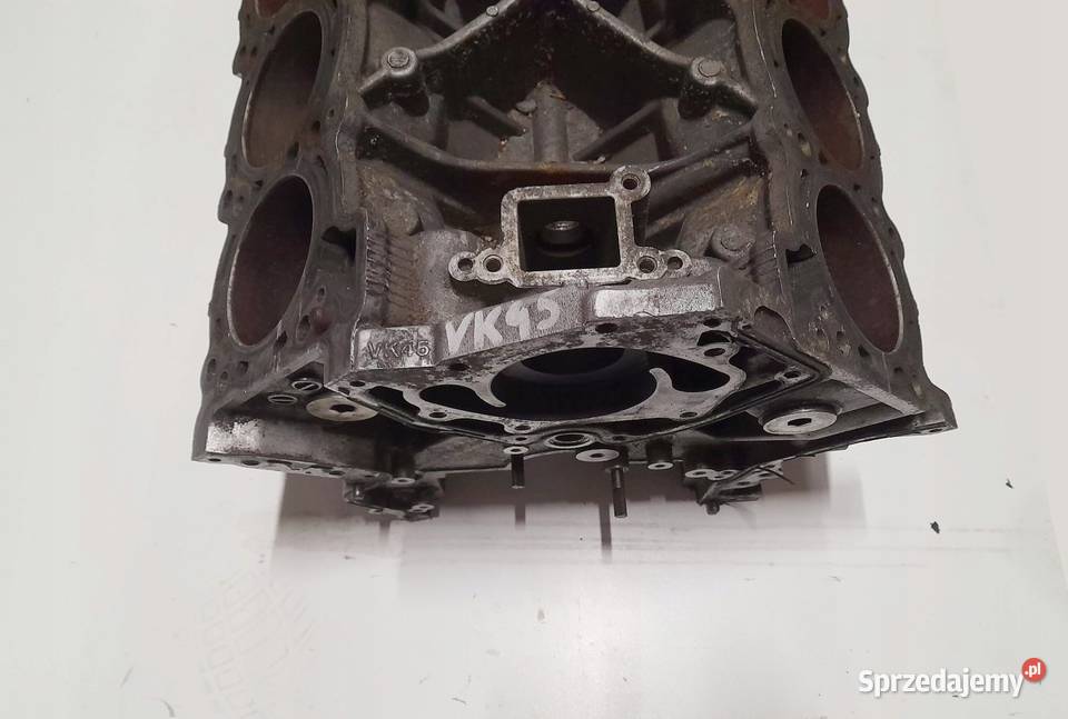 BLOK SILNIKA INFINITI FX45 VK45DE VK45 Części Nowy Tomyśl
