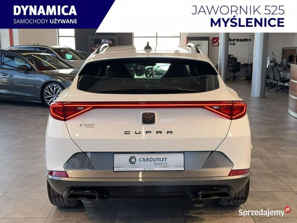 Cupra Formentor VAT 23 20TSI 190 DSG 4drive 2023 małopolskie Myślenice