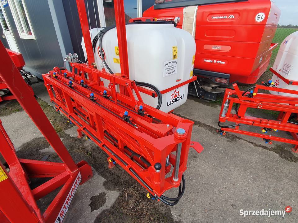 Opryskiwacz zawieszany Lisicki 400 1200 lance nieuszkodzony Mogilno