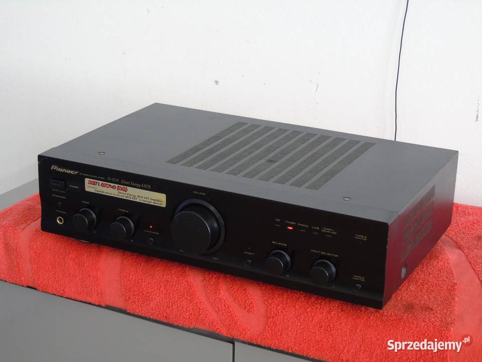 Wzmacniacz stereo Pioneer A109 sprawny WYSYŁKA Wzmacniacze i pokrewne Jasło