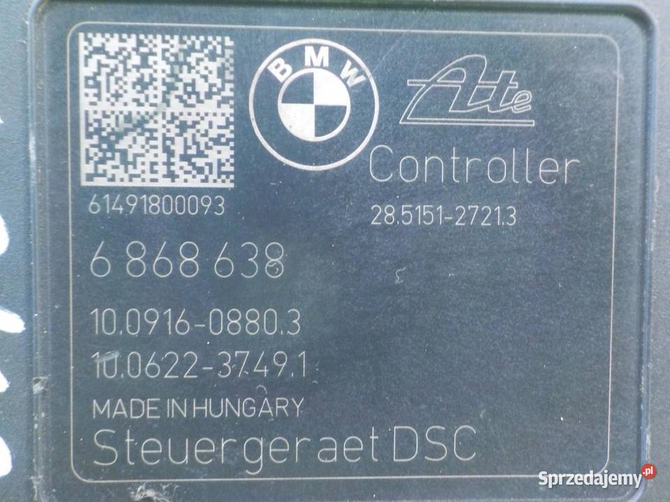 BMW 1 F20 20 D 13r 5D pompa ABS 6868638 6868637 Suków sprzedam
