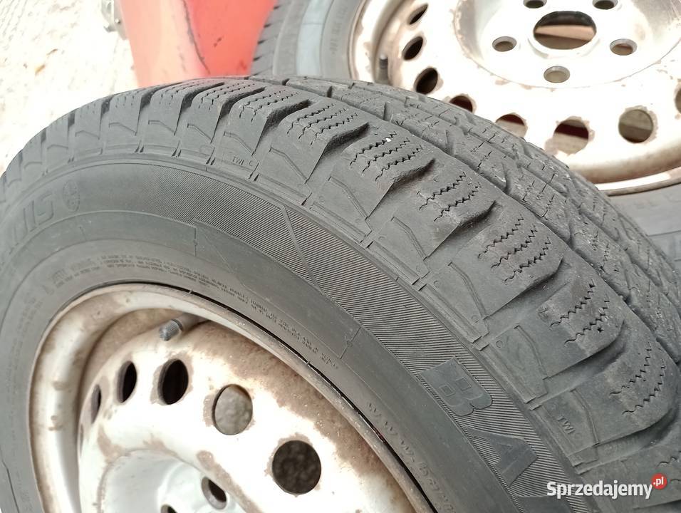 Koła VW Transporter T4 felgi 6J 15 opony zimowe lubuskie Gorzów Wielkopolski