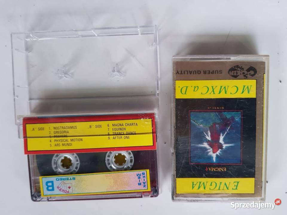 kasety Marvel Euro Disco Przeboje lat 80 Enigma świętokrzyskie Kielce sprzedam