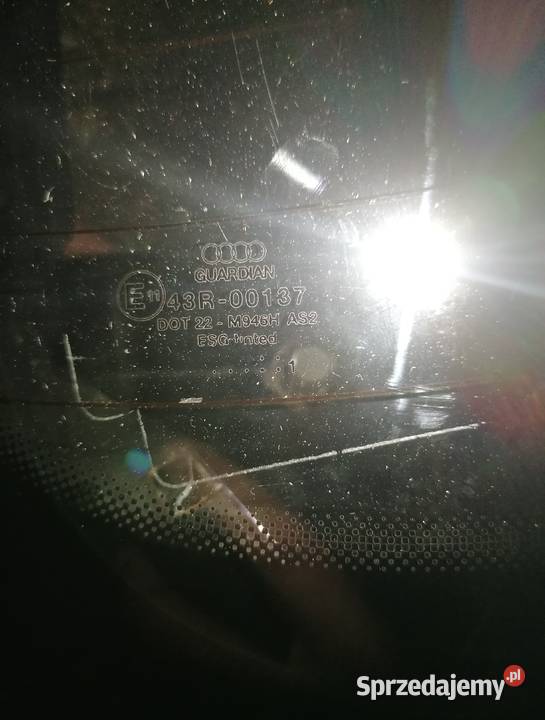 SZYBA TYŁ AUDI A3 8L małopolskie Brzesko