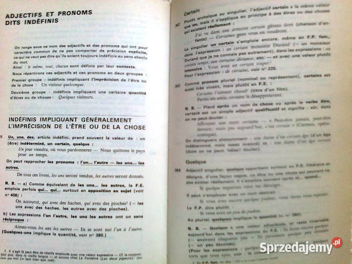 Grammaire pratique du francais dajourdhui G francuski Warszawa