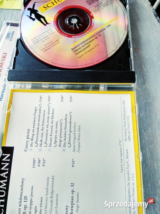 Koncert wiolonczelowy a moll Schumann Cztery Warszawa sprzedam