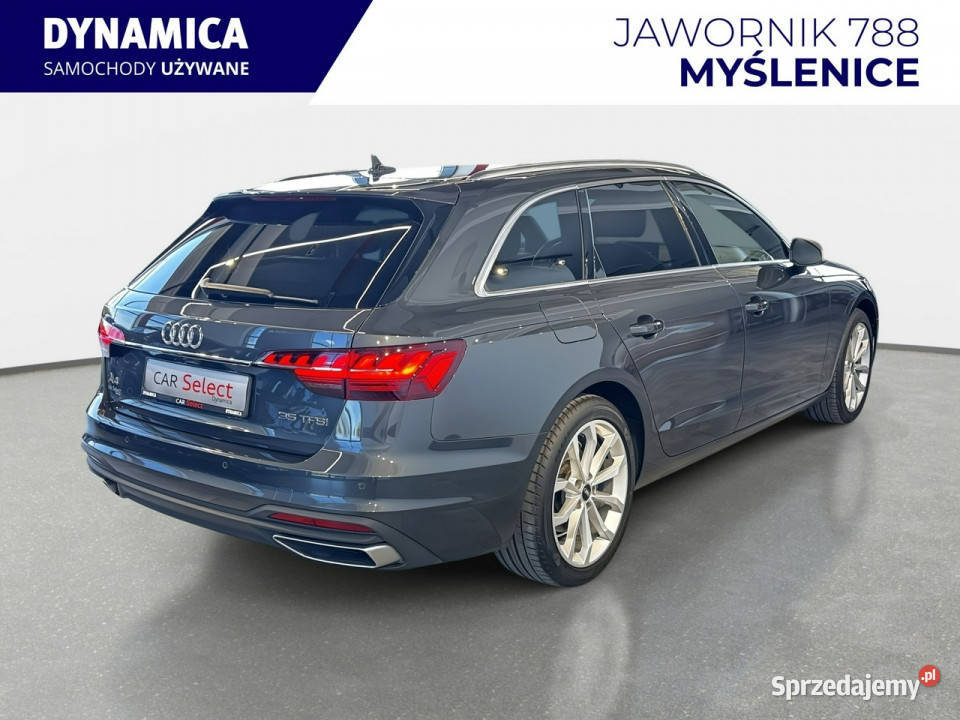 Audi A4 Avant VAT 23 35TFSI mHEV 150 Stronic aluminiowe felgi Myślenice