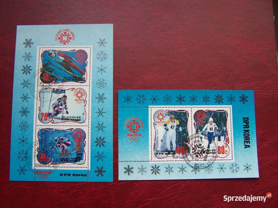Korea 1984 CTO Sport Olimpiada Sarajewo 84 Tychy