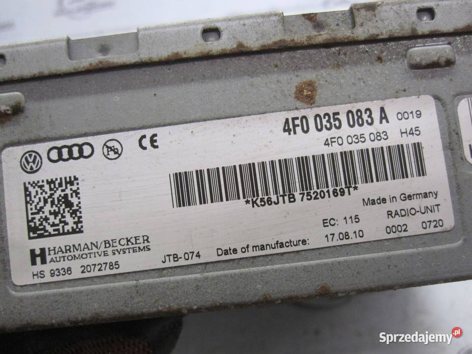 AUDI Q7 4L I 08r wzmacniacz 4F0035083A osobowe Kielce sprzedam