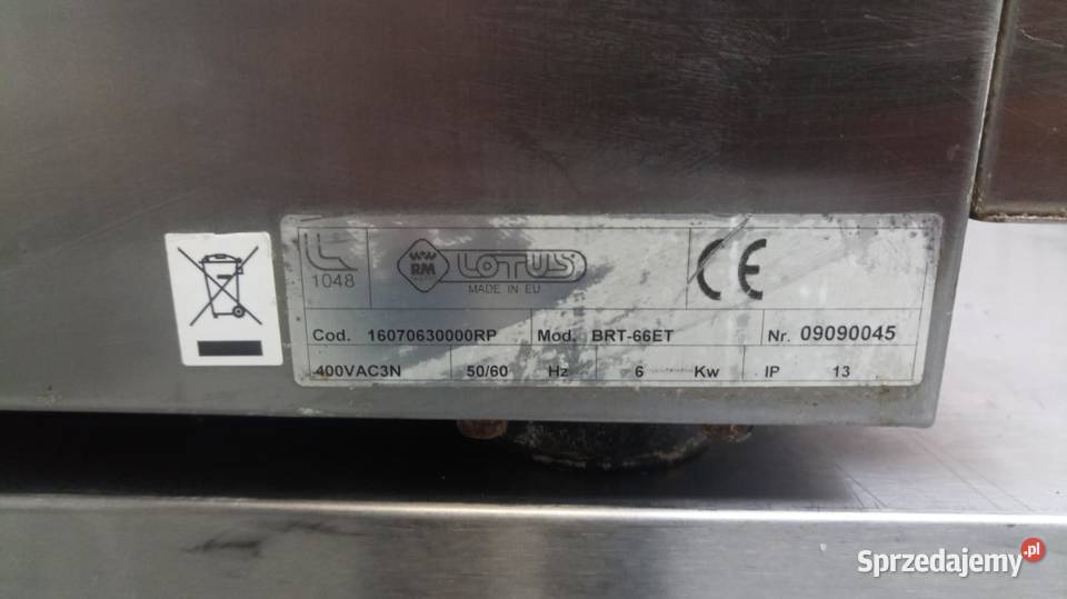 Patelnia elektryczna BRT 66 ET Gastronomia dolnośląskie Wrocław