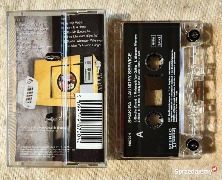Shakira Laundry Service 2002 Pop rock kaseta Lublin