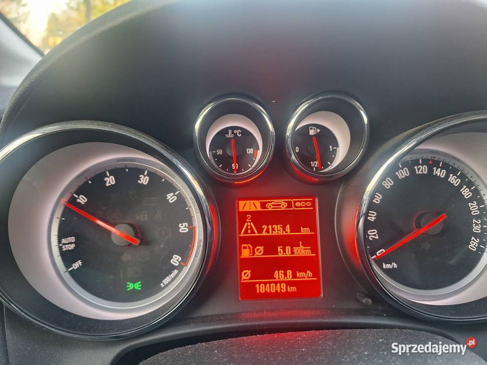Opel Astra J salon polska 2017r 183000km Opel Ściborzyce
