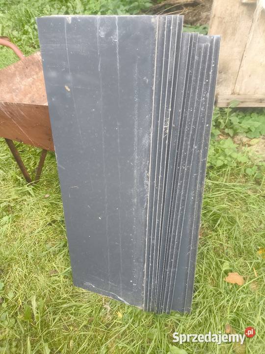 Parapet metal antracyt 85 i 80 mazowieckie Białusny Lasek sprzedam
