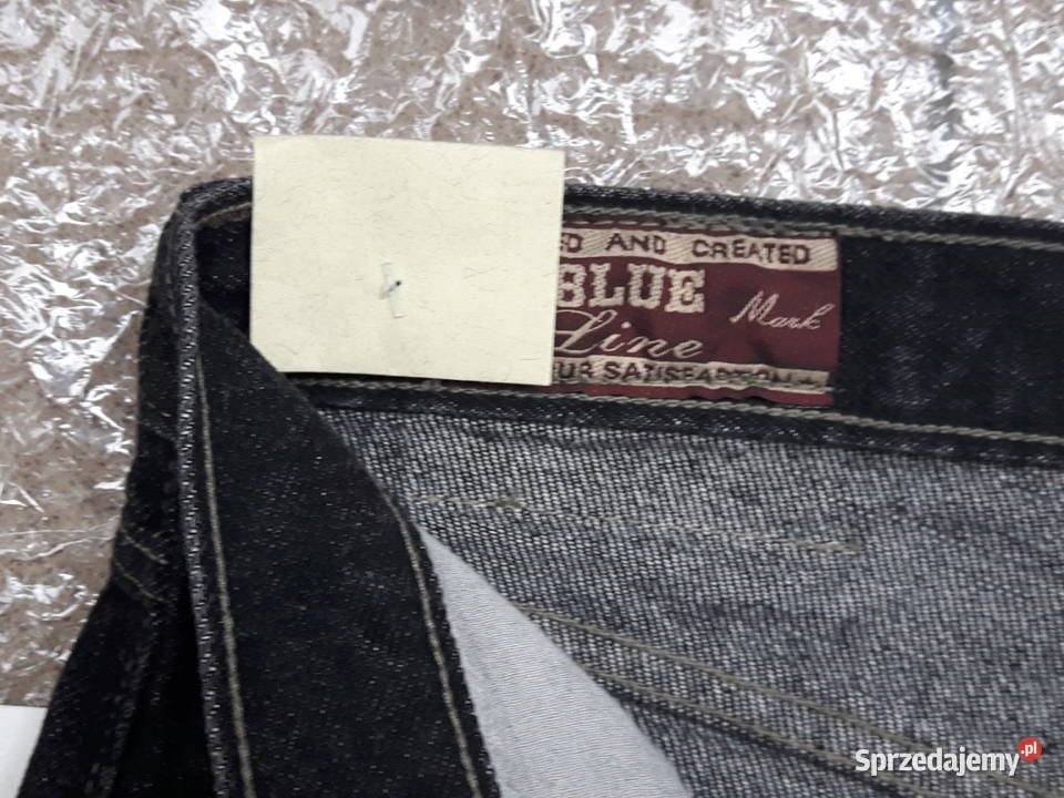 Spodnie jeans Blue Line rozmiar 76 L32 Nowe i