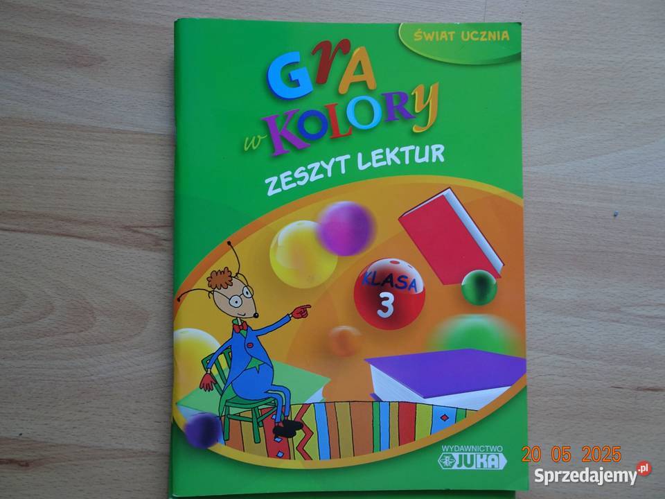 Gra w kolory Zeszyt lektur Klasa 3 Kraków