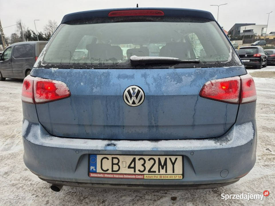Volkswagen Golf przebieg 119000 VII 2012 czujnik deszczu kujawsko-pomorskie Bydgoszcz