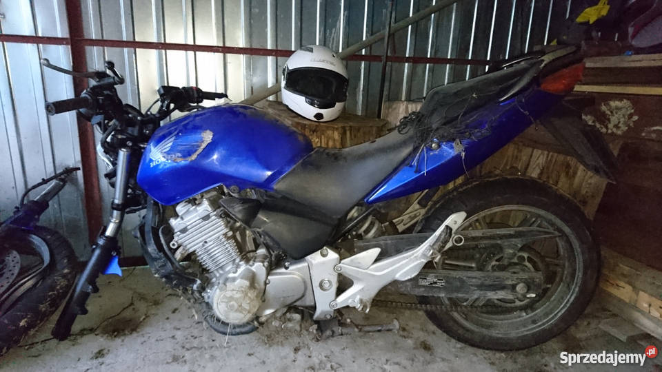 Honda CB500 powypadkowa zarejestrowana Iława