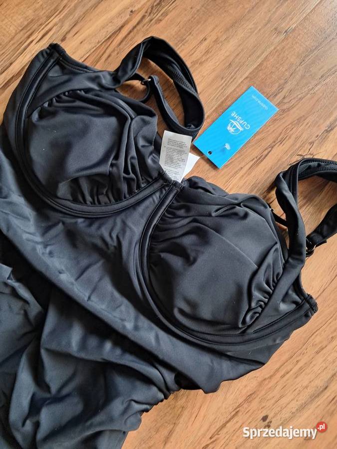 nowy czarny strój jednoczęściowy cupshe roamiar jednoczęściowe Stroje kąpielowe Sandomierz