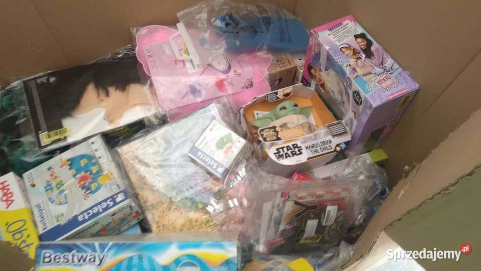 Paleta Zabawek katAB 110120 na palecie łącznie 4 Elbląg