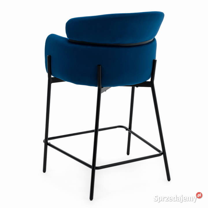 Hoker Tapicerowany Bolzano Granatowy Wysyłka 24H Tarchały Małe