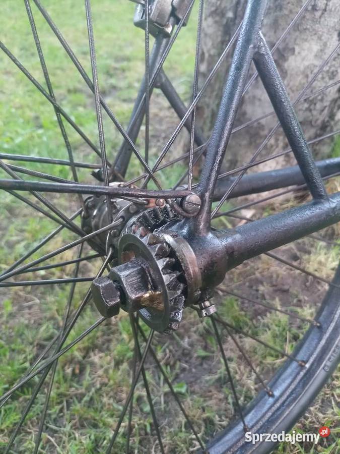 Przedwojenny Zabytkowy Rower Durkopp Na Wał wielkopolskie