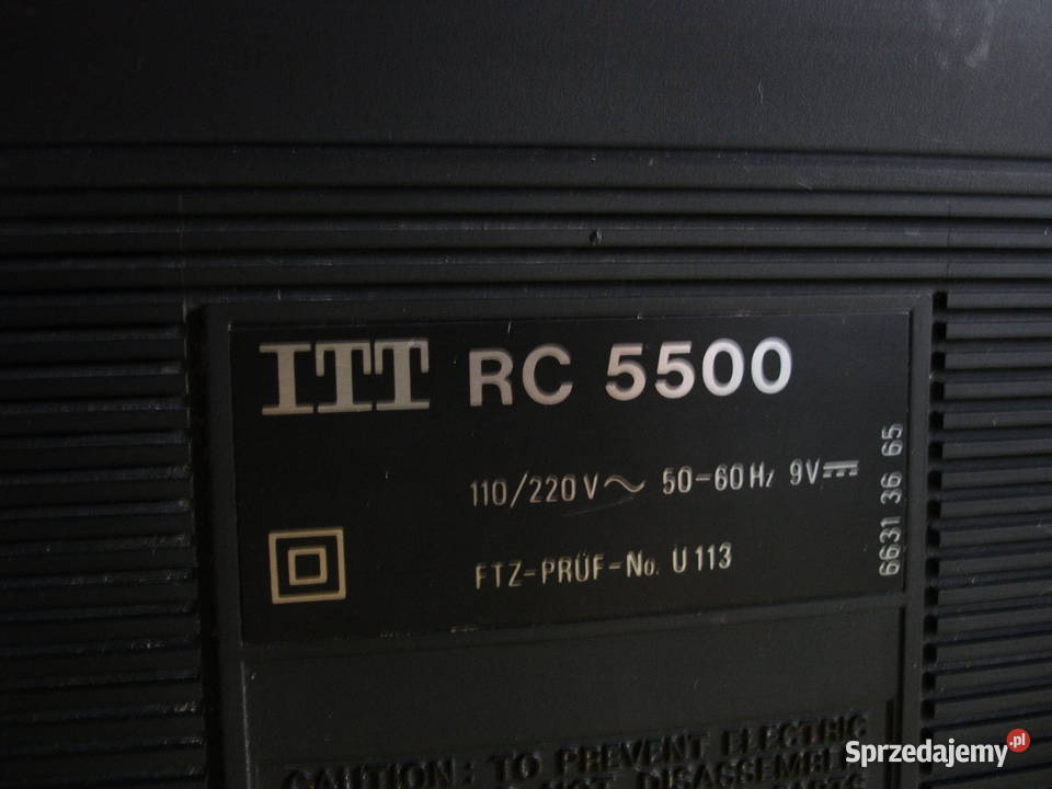 Radiomagnetofon ITTINTERFUNK RC5500 Zielona Góra