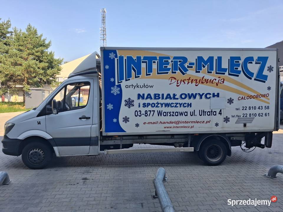 MercedesBenz Sprinter bliźniak chłodnia z windą mazowieckie Warszawa