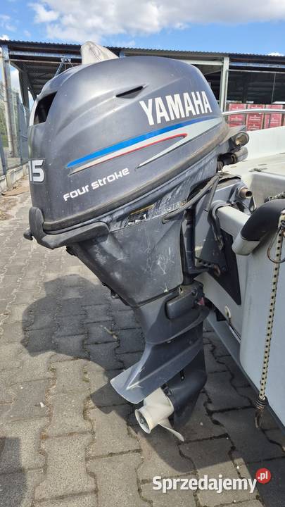 Łódz wędkarskarekreacyja ABC410 yamaha Bytom