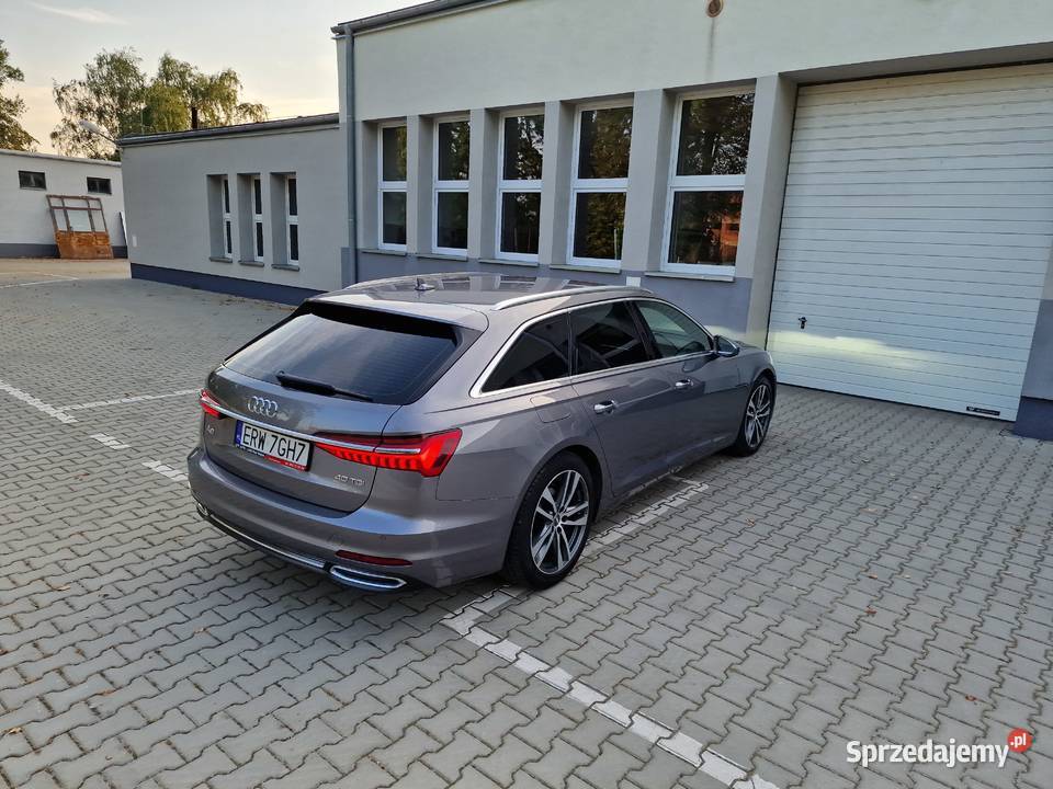 Audi A6 40 TDI 204 mHEV Matrix Virtual Cokpit czujnik martwego pola Rawa Mazowiecka