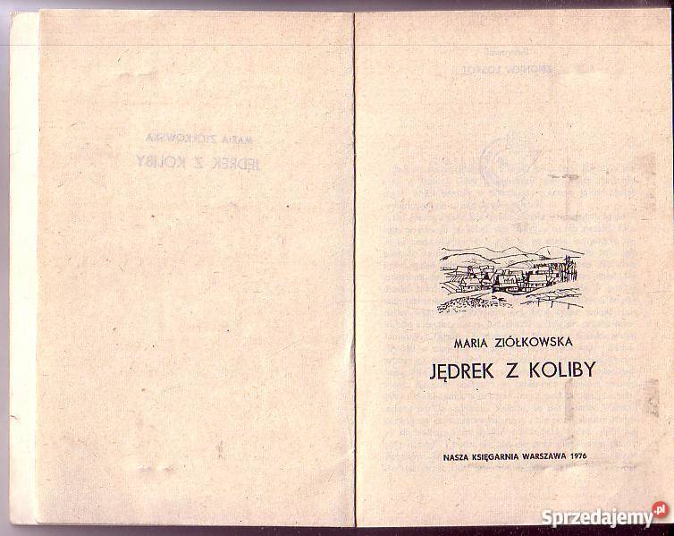 9739 JĘDREK Z KOLIBY MARIA ZIÓŁKOWSKA Beletrystyka, powieści Czyrna