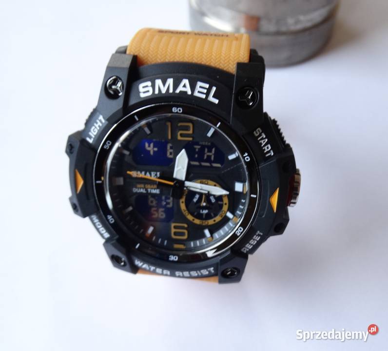 Militarny zegarek Smael sportowy pomarańczowy Gorzów Wielkopolski