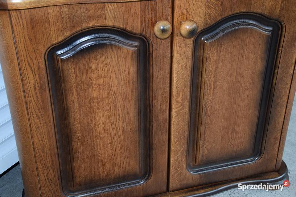 witryna narożna dębowa nowa sprzedam