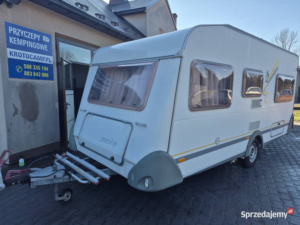 Przyczepa kempingowa Knaus Sudwind Mover panel małopolskie Kraków