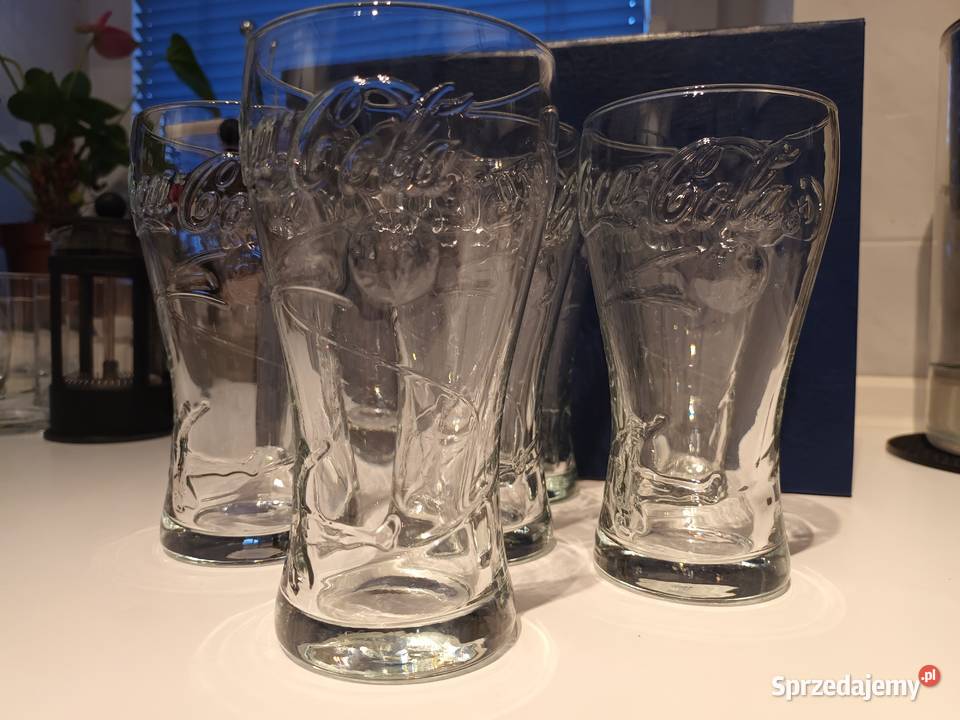 Szklanki coca cola z piłkarzem 7 mazowieckie Warszawa