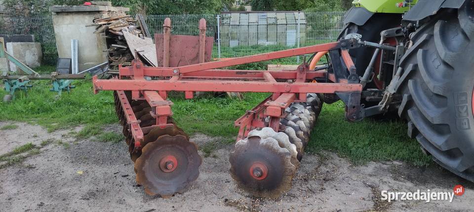 Brona talerzowa Kverneland 3m wał rurowy pomorskie Główczyce