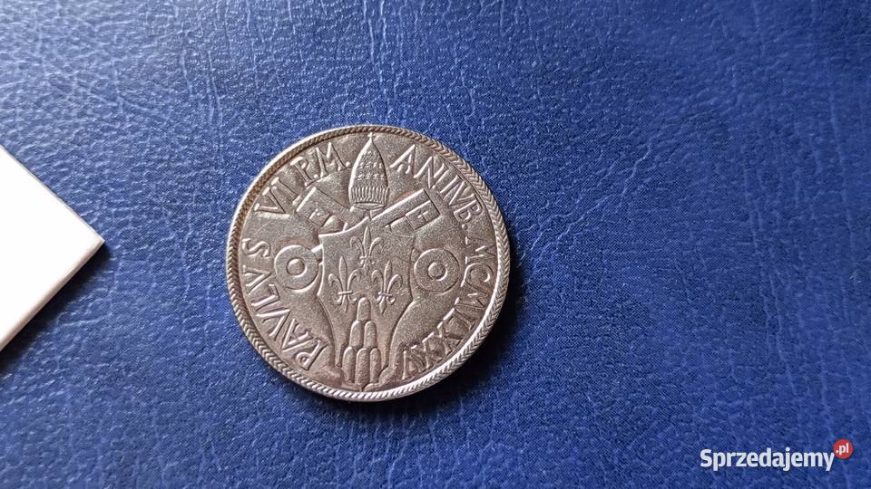 Stare monety 100 lir 1975 Watykan Numizmatyka podkarpackie Lesko sprzedam
