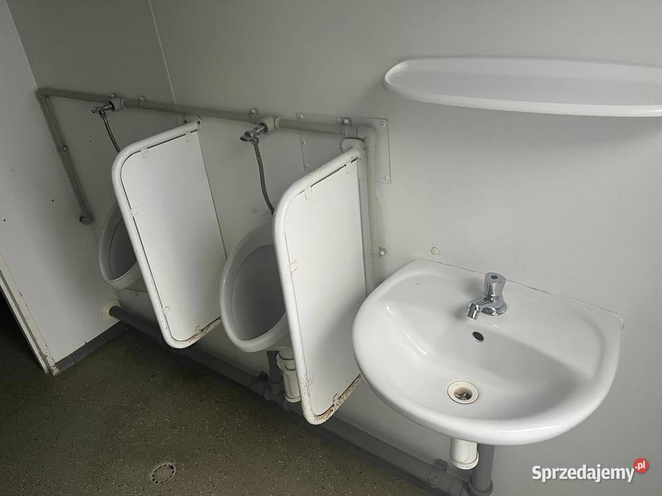 KONTENER SANITARNY 2x KABINA WC 5x UMYWALKA 2x Wrocław