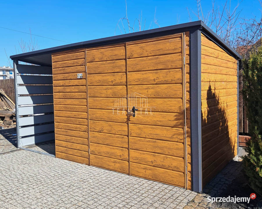 Schowek domek ogrodowy 35x2m wiata 15m Brama Kalisz sprzedam