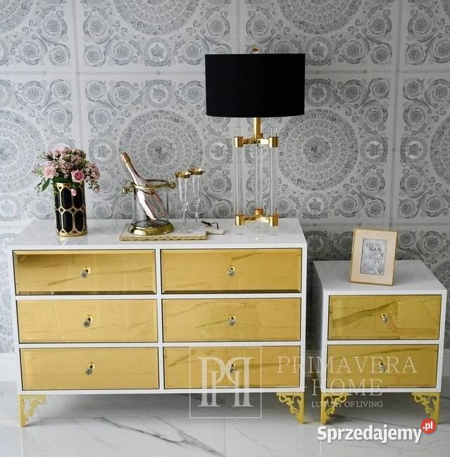 Luksusowa komoda drewniana do salonu do sypialni