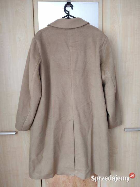 Płaszcz beżowy jesionka nowa Inny materiał Ruciane-Nida