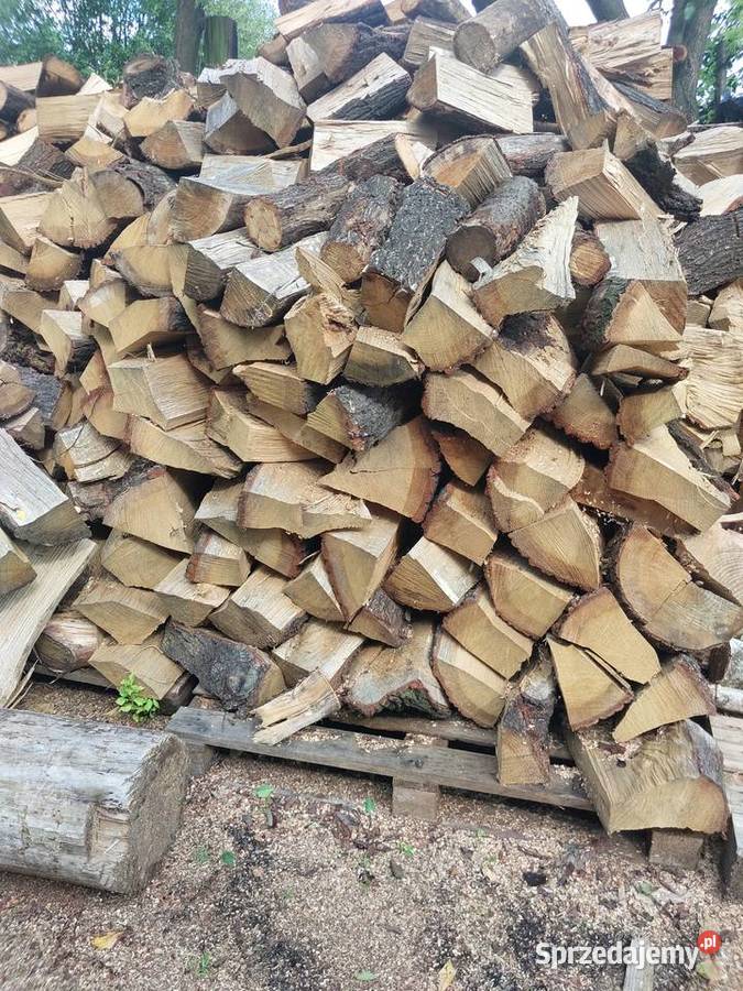 Drewno opałowe kominkowe liściaste Dąb Brzoza śląskie Cynków