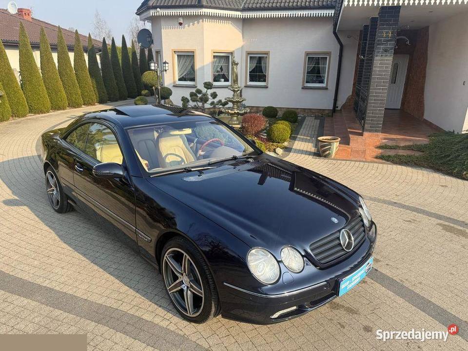 MercedesBenz CL 58 benzyna V12 367 2000r Mercedes-Benz wielkopolskie Krotoszyn