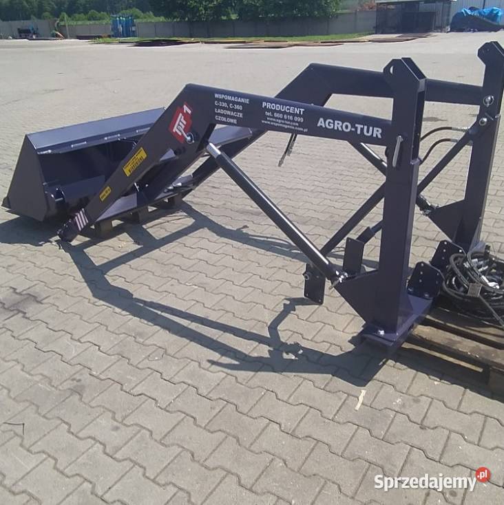 Ładowacz czołowy 2 sekcyjny TUR do ciągników Żurawica
